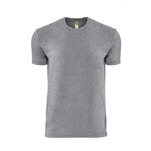Organic Cotton <b>T</b> <b>Shirts</b> Heavyweight Custom Embroidery Screen Print Unisex <b>T</b> <b>Shirts</b> Plain <b>Grey</b> Fitted <b>T</b> <b>Shirt</b> Supplier - Product Image 5