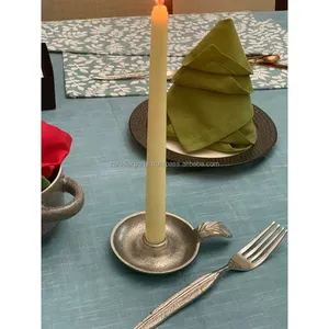 Candelabro Decorativo de Metal Dorado de Primera Calidad, Accesorios para Fiestas, Decoración de Mesa, Hecho por Zahid Exports en India - Product Image 5