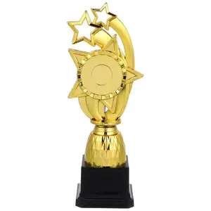 Cadeau d'affaires personnalisé, souvenirs substantiels en métal avec une base en métal pour le trophée Trophée le plus vendu de haute qualité