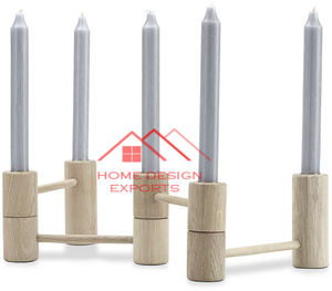 Latest Design Customize Design Wooden <b>Candle</b> Holder Wooden <b>Candle</b> Holder at <b>Cheap</b> Price in Low MOQ - Product Image 2