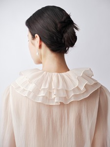Blusa Amanda elegante para mujer Camisa de punto de alta moda en nuevo estilo de moda Moda transpirable y simple con servicio ODM - Product Image 4