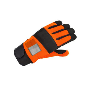 Motosierra de trabajo de cuero dividido de vaca de alta calidad, guantes grandes, guantes de motosierra para construcción de jardinería - Product Image 4