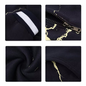 Sudadera con capucha extragrande bordada con logotipo personalizado 100% poliéster Jersey ropa de calle Sudadera con capucha informal de invierno para unisex - Product Image 6