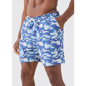 Shorts de sport pour homme à séchage rapide avec cordon de serrage élastique à la taille, pour la course à pied, le jogging et l'entraînement - Product Image 3