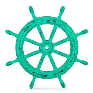 พวงมาลัยเรือไม้สำหรับตกแต่งบ้านดีไซน์เนอร์ใหม่สวยโบราณดีไซน์เนอร์ - Product Image 3