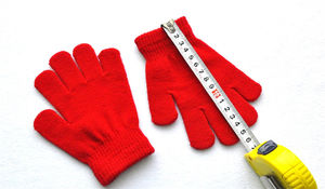 ถุงมือถักอะคริลิคสำหรับเด็ก6-11ปี, ถุงมือมายากลให้ความอบอุ่นสำหรับกีฬาที่ประตูใช้ในชีวิตประจำวันสไตล์เรียบง่าย - Product Image 1