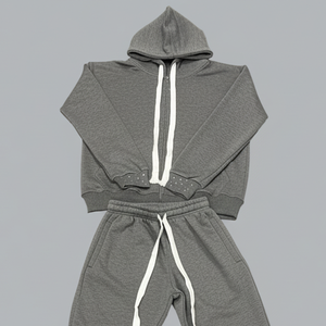 Chándal estampado lavado ácido de diseño personalizado para hombre colección de invierno 100% algodón polar servicio OEM estilo de calle - Product Image 5