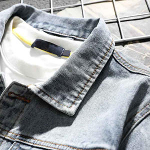 เสื้อแจ็คเก็ตยีนส์แฟชั่นดีไซน์ใหม่สำหรับผู้ชาย เสื้อโค้ทเท่ห์ แจ็คเก็ตวิ่งกันลม เสื้อแจ็คเก็ตยีนส์ - Product Image 2