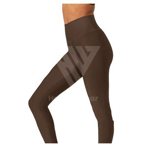 Leggings de sport personnalisés avec logo, leggings de fitness pour femmes, taille haute, compression douce, séchage rapide, leggings de yoga personnalisés - Product Image 2