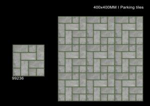 Carreaux de sol extérieurs de qualité export 40x40 cm 400x400 mm 16x16 pouces finition mate pour aires de stationnement - Product Image 3