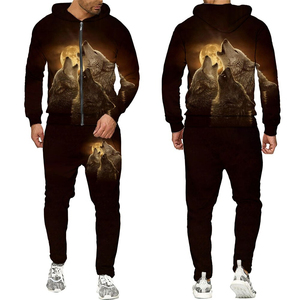 Ropa de gran tamaño Ropa de fitness Ropa deportiva Precio Sublimación Impreso Chándal bordado para hombres - Product Image 5