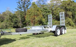 2025 ozzi 10x6 Bobcat รถพ่วงขนาด3500กก. เบรคไฟฟ้ามาตรฐานสำหรับเรือและเรือ - Product Image 4