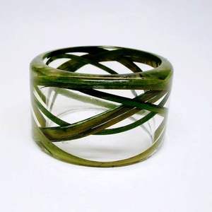 เครื่องประดับที่ดีเรซินสร้อยข้อมือและกำไลข้อมือดีโซ่และการเชื่อมโยงกำไลข้อมือดอกไม้อะคริลิคเครื่องประดับสร้อยข้อมือสำหรับ - Product Image 5