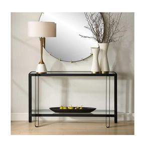 La mejor mesa de consola de metal Premium con un diseño elegante, perfecta para entradas y salas de estar de casas modernas - Product Image 4