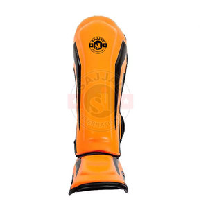 Espinillera de cuero sintético de diseño único, protector de espinillera MMA para exteriores, nueva tendencia - Product Image 5
