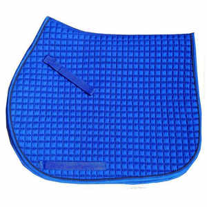 Selle de cheval de qualité supérieure en coton et polyester, rembourrage absorbant les chocs pour le dressage, le saut d'obstacles, personnalisable, équitation - Product Image 3