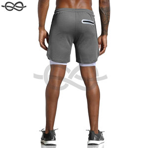 High Performance Men's Quick Drying Sports <b>Shorts</b> for Running Training Gym Wear Custom Logo Sweat Wicking Lightweight <b>Pockets</b> - Product Image 2