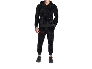 ชุดวอร์ม2ชิ้นแบบสวมหัวชุดจ๊อกกิ้งชุดวอร์มสำหรับผู้ชายขายส่ง - Product Image 3