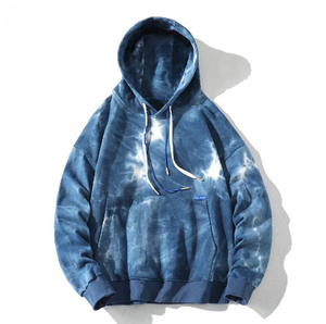 OEM venta al por mayor personalizado Vintage ácido lavado Sudadera con capucha 100% algodón Tallas grandes 6XL Tie-Dye pulóver Sudadera Capucha hombres invierno ODM suministro - Product Image 6