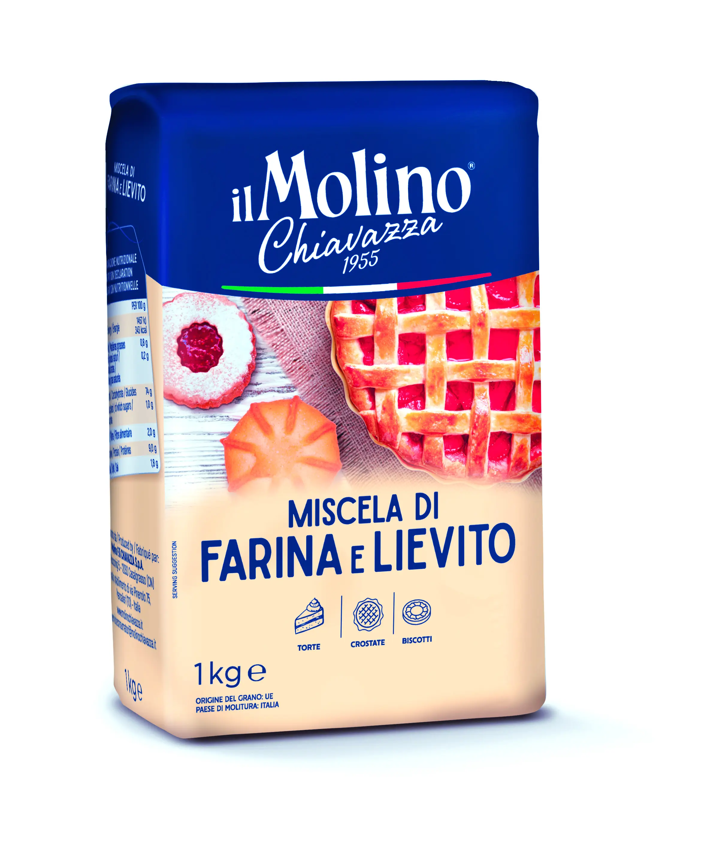 High Quality 100% Natural Flour Ideal for Several and Professional Uses Made in Italy Ready for Shipping