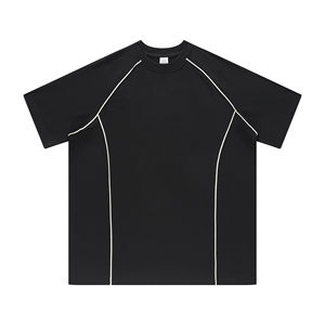 ใหม่ผ้าฝ้าย 100% แขนสั้นเสื้อยืดเปล่าเฮฟวี่เวทขนาดใหญ่กว่าเสื้อยืดธรรมดาพิมพ์เสื้อยืดกีฬาที่กําหนดเอง - Product Image 1