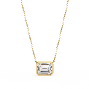 18K Gold <b>Pendant</b> with Stunning Lab Grown Diamond Premium Diamond <b>Pendants</b> & Charms - Product Image 1