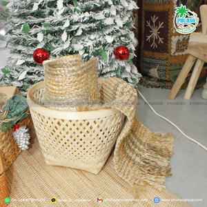 PRODUIT DE VENTE CHAUDE Rangez dans le style avec des paniers de rangement en bambou avec une exportation de haute qualité du Vietnam - Product Image 3