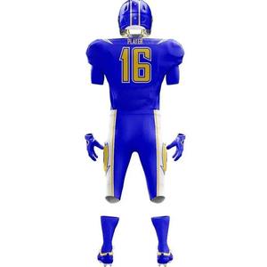 Ropa DE EQUIPO PROFESIONAL Uniforme de fútbol americano Uniforme cómodo Ropa deportiva para hombres Uniforme de fútbol americano de secado rápido - Product Image 6