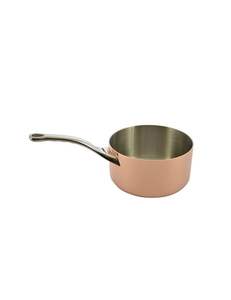 Copper Frying <b>Pan</b> with Elegant Handle Eco-Friendly Gas <b>Cooker</b> Compatible Skillet with Pot Cover for Home Restaurant - Product Image 2