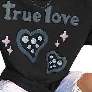 Fábrica al por mayor mejor calidad Premium Chenille bordado camisetas para hombres personalizado 100% algodón Ringer con el último diseño - Product Image 3