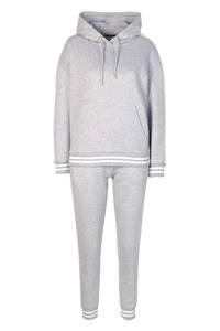 Automne hiver femmes Logo personnalisé 2 pièces grande taille survêtement maternité à capuche fermeture éclair pantalons de survêtement ensemble Logo personnalisé 2 pièces Plus - Product Image 3