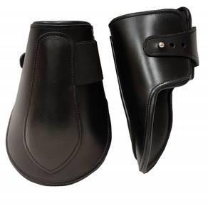 Botas de Protección para Caballos de Malla Negra, Estilo Deportivo, Alta Calidad, Color Personalizable para Entrenamiento y Competencia - Product Image 3
