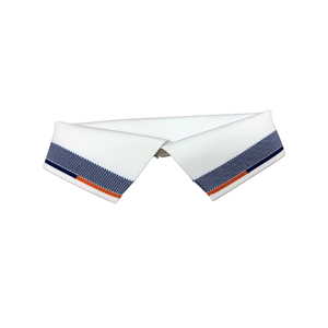 Col en tricot côtelé à effet œil-de-perdrix pour polos 300G-580G/m2 Tricot plat de haute qualité Écologique Durable 95%Poly+5%sp - Product Image 1