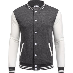 Jersey de béisbol informal para hombre, Béisbol clásico vintage universitario, hecho a medida con lana, chaqueta de béisbol universitaria genuina para hombre - Product Image 1