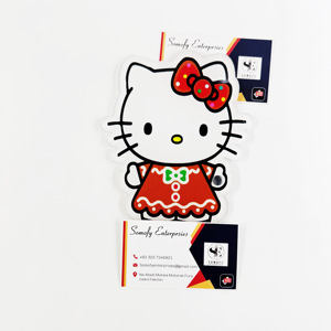 Nueva llegada alta calidad personalizable Hello Kitty Navidad pestañas azulejo magnético herramientas hechas a mano herramienta de belleza de plástico - Product Image 3