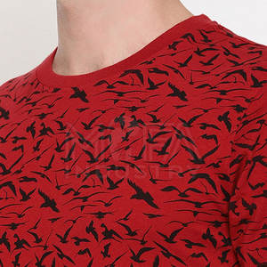 Camisetas de sublimación personalizadas para hombre Impresión de sublimación de tinte de cobertura completa en camisetas de tela de poliéster 100% - Product Image 5