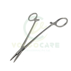 Wholesale 8 Inches Silver Stainless Steel Needle <b>Holder</b> High Quality Manual Forceps in All Designs and Styles - Product Image 1