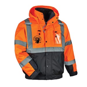 Ropa de trabajo personalizada de alta visibilidad, chaleco de seguridad transpirable con cinta reflectante de dos tonos, chaqueta de seguridad en el sitio de construcción - Product Image 4