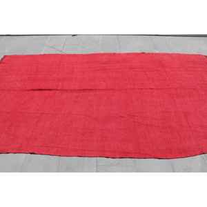 Alfombra Grande Vintage de 5.5x10.2 pies (169x310 cm), Alfombra Turca Roja del Suroeste - Product Image 4