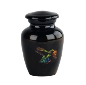 High Quality Best Design Aluminium <b>Keepsake</b> Cremation Urns Human <b>Ashes</b> Metal <b>Keepsake</b> Urns - Product Image 6