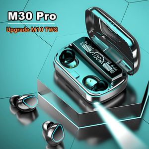 Nouveaux écouteurs M30 Pro Tws Bt 5.2, son stéréo 9D HiFi, basses puissantes, étanches, intra-auriculaires, affichage LED, écouteurs sans fil, PK M10 Tws - Product Image 2