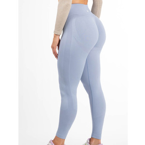 Pantalon de yoga taille haute à impression personnalisée pour femmes Leggings tricotés doux de grande taille pour la course à pied, le cyclisme et le yoga conçus pour les filles - Product Image 4