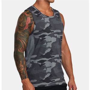 Camisetas de Tirantes para Hombre de Calidad de Exportación, Ropa Deportiva para Gimnasio, Venta al por Mayor Directa de Fábrica, Chaleco Deportivo sin Mangas - Product Image 5