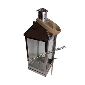 Linterna colgante elegante de acero inoxidable, linterna de alta calidad para bodas y decoración de eventos al aire libre, novedad - Product Image 2