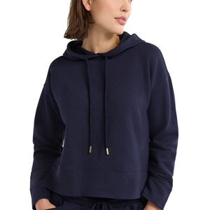 เสื้อฮู้ดคอตตอนฟลีซเทอร์รี่ผู้หญิง, เสื้อฮู้ดคอตตอน100% แฟชั่นวินเทจ - Product Image 5