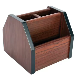 อุปกรณ์ตกแต่งโต๊ะทำจากไม้ทำด้วยมืองานทำมืออุปกรณ์สำนักงานทำจากงานฝีมือรูปพระจันทร์เสี้ยวดีไซน์ทันสมัย - Product Image 2