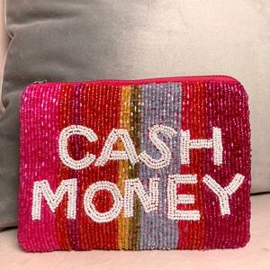 Handmade Bohemian Style Seed Bead Tote Bag Custom Logo Embroidered Beaded <b>Coin</b> <b>Pouch</b> Fashionable Women's Sizes for Promotions - Product Image 3