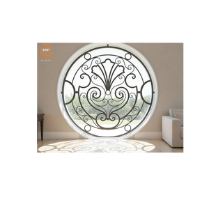 Ventanas de Hierro Forjado de Diseño Francés, Alta Calidad, Hermosos Patrones Decorativos, Seguridad Antirrobo para Salas de Estar de Villas Modernas - Product Image 3