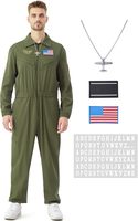 Combinaison tactique unisexe Maverick US GD Pilot de haute qualité en polyester/coton à séchage rapide, camouflage tissé, uniforme pour films et autres usages