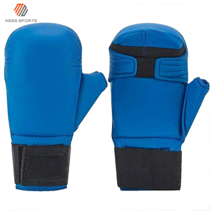 Customized Log Printed Best Low Price Personalized comfortable low MOQ karate gloves For training - Product Image 4